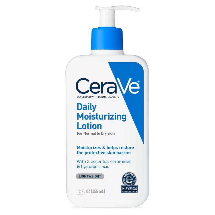 CeraVe Daily Moisturizing Lotion, Normal to Dry Skin, 12 fl. oz.