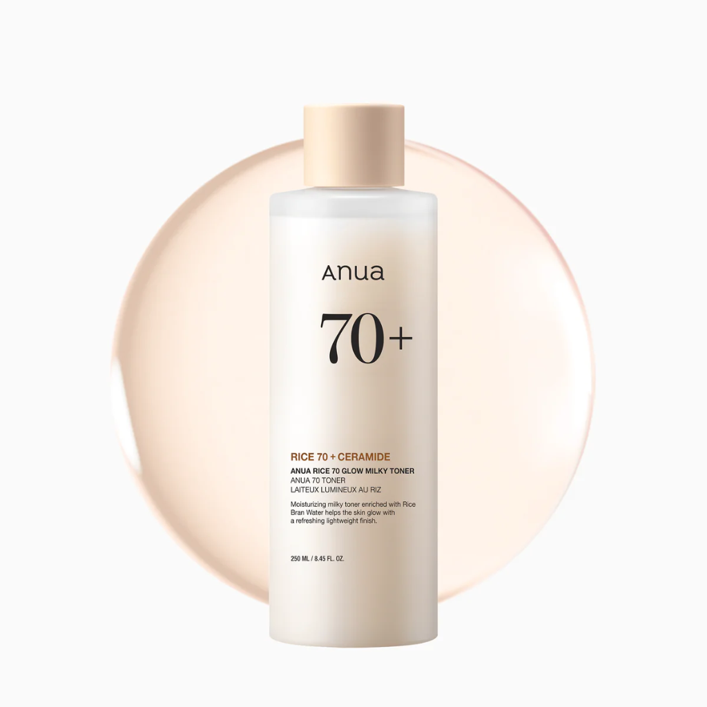 ANUA RICE 70 GLOW MILKY TONER (250ml)