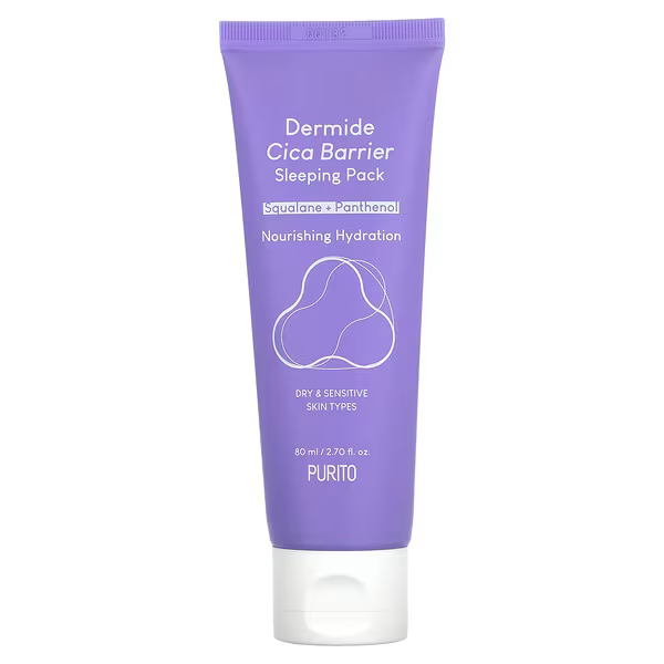 PURITO Dermide Cica Barrier Sleeping Pack (80ml)