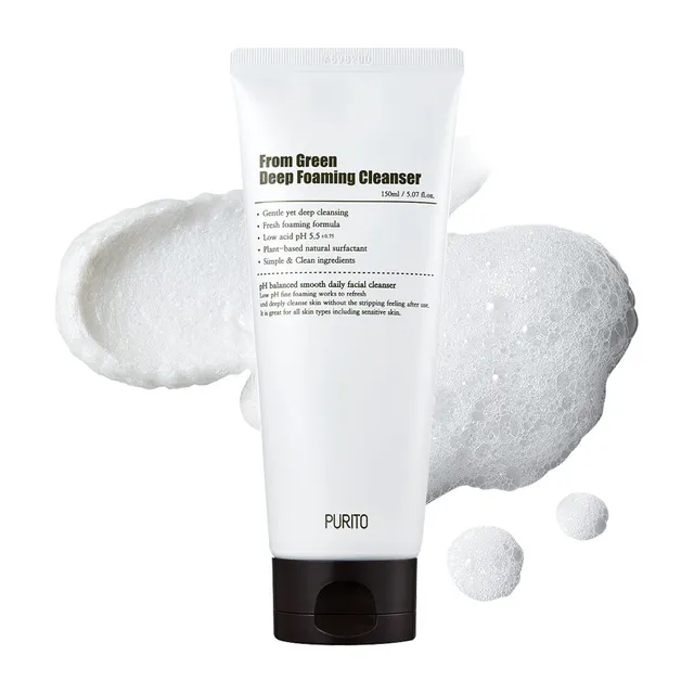 PURITO From Green Deep Foaming Cleanser (150ml)